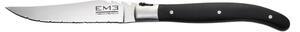 PAMPA Steak Knife with Pointed Tip made of 18/10 Stainless Steel 225 mm Length Very Sharp Dishwasher Safe Made in Italy