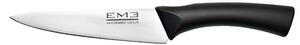 18/10 Stainless Steel Kitchen Knife, LOVE ME Ergonomic Handle Blade 16 cm - Total Length 27 cm