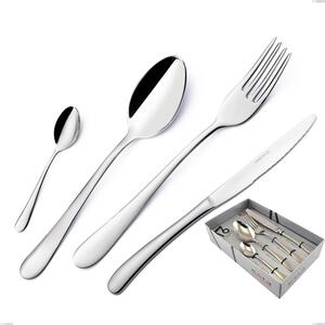 Charme 16-piece Cutlery Set in Showcase Packaging, Polished 18/10 Stainless Steel (aisi 304), 2.5 mm Thickness