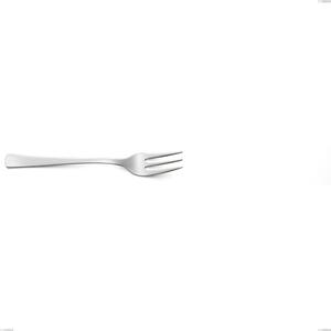 Doram Dessert Fork, Polished AISI 304 Stainless Steel, 2.5 mm Thickness, 150 mm Length