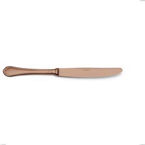 Domus Chocolate Table Knife, 18/10 Stainless Steel, Length 235 mm Thickness 3 mm PVD Chocolate Treatment