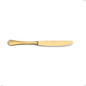 Domus Gold Table Knife, 18/10 Stainless Steel, Length 235 mm Thickness 3 mm PVD Gold Treatment