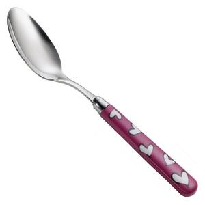 EROS Coffee Spoon in 18.10 AISI304 Stainless Steel with Nylon Handle, Dishwasher Safe