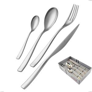Etoile Inox 16-piece cutlery set in showcase packaging, 18/10 (AISI304), 4 mm thickness, polished mirror finish stainless steel
