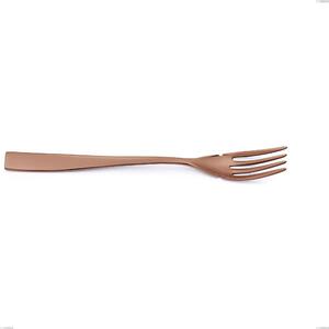 Etoile PVD Chocolate Fish Fork, Polished 18/10 Stainless Steel, 4 mm Thickness, 190 mm Length, PVD Chocolate