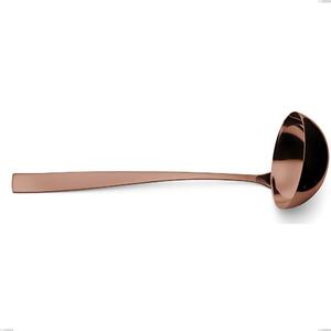 Etoile PVD Chocolate Ladle, Polished 18/10 Stainless Steel, 4 mm Thickness, 280 mm Length, PVD Chocolate