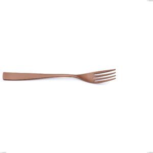 Etoile PVD Chocolate Table Fork, Polished 18/10 Stainless Steel, 4 mm Thickness, 220 mm Length, PVD Chocolate