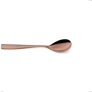 Etoile PVD Chocolate Table Spoon, Polished 18/10 Stainless Steel, 4 mm Thickness, 220 mm Length, PVD Chocolate