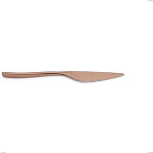Etoile PVD Chocolate Table Knife, Polished 18/10 Stainless Steel, 4 mm Thickness, 235 mm Length, PVD Chocolate