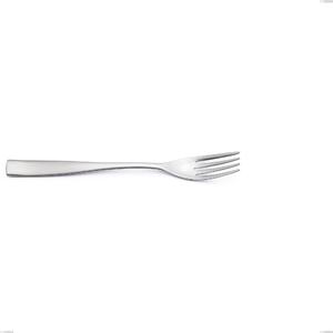 ETOILE Sandblasted Table Fork in 18.10 AISI304 Stainless Steel 4 mm, Length 220 mm, Steel Handle, Dishwasher Safe