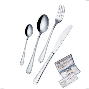 Euro 75-Piece Cutlery Set in Gift Case, 18/10 (AISI304), 2.00 mm Thickness