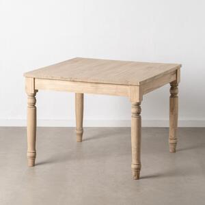 Dining Table 100 x 100 x 77 cm Natural Mindi wood