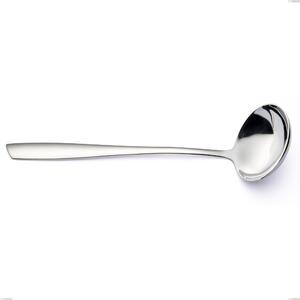 Eleven Ladle, (stainless steel 18.10 AISI 304), thickness 2.5 mm, length 302 mm mirror polished stainless steel