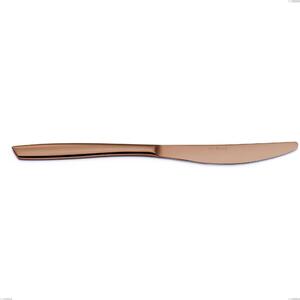 ELeven PVD Chocolate Table Knife, Polished 18/10 Stainless Steel, 2.5 mm Thickness, 235 mm Length, PVD Chocolate