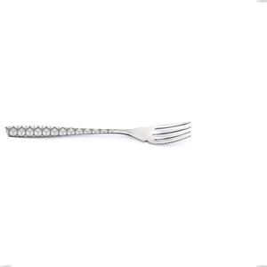 Eleven Exa Fish Fork, Stainless Steel Aisi 304 Polished with Laser Design, Thickness 2.5mm, Length 191 mm