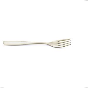Eleven PVD Champagne Serving Fork, Sandblasted 18/10 Stainless Steel, 2.5 mm Thickness, 220 mm Length, PVD Champagne
