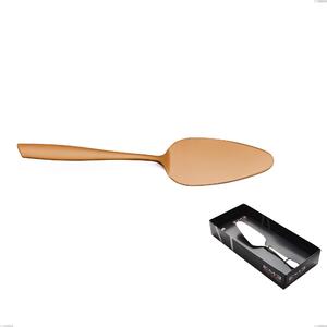 Eleven Sahara Brunita Sabbiata Cake Server in Display Box Eleven Sahara 2.5 mm Brunita Sabbiata, Stainless Steel 18/10 (AISI 304), 2.5 mm Thickness