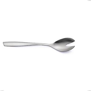 Eleven Sandblasted Salad Cutlery Set, 18-10 Brushed Steel, Length 253 mm