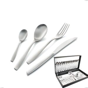ELEVEN EXA 51-piece Cutlery Set in 18/10 Shiny Stainless Steel 2.5 mm Thickness in Gift Box