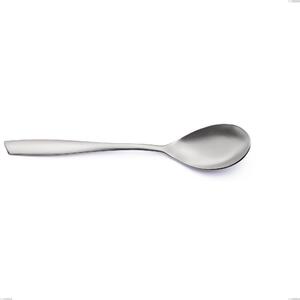 Eleven Sandblasted Serving Spoon, Sandblasted 18-10 Stainless Steel, Length 253 mm
