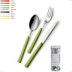 French jar packaging cutlery set 24 pieces Fast, stainless steel 18.c name: Fast