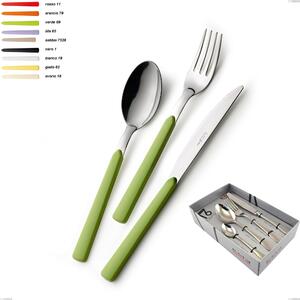 Fast 16-Piece Cutlery Set in Showcase Packaging, Stainless Steel 18.c