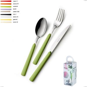 You&Me 16 Pieces Fast Cutlery Set, 18.c Stainless Steel