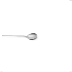 Fashion Sandblasted Coffee Spoon, 18/10 (AISI304), 3 mm Thickness, Length 137 mm, Brushed Stainless Steel