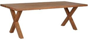 Dining Table Home ESPRIT Teak 220 x 100 x 76 cm