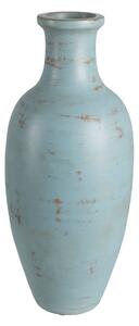 Vase Turquoise Terracotta 28 x 30 x 67 cm