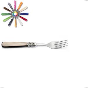 Ginevra Fish Fork, (18.10 AISI 304 Stainless Steel), Nylon Handle, Length 211 mm