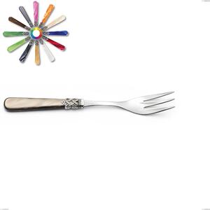 Ginevra Serving Fork, (18.10 AISI304 Stainless Steel), Nylon Handle, Length 236 mm