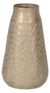 Vase Beige Golden Iron 21 x 21 x 34 cm