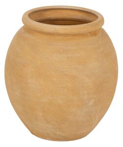 Vase Yellow Ceramic 34 x 34 x 35 cm