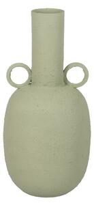 Vase Light Green Iron 26 x 26 x 53 cm