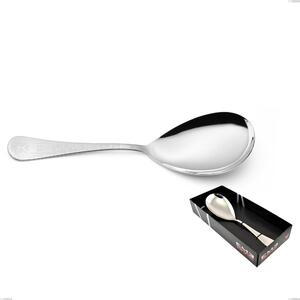 Hermitage Rice Serving Spoon in Showcase Packaging, Polished Stainless Steel 18.10 (AISI304), Thickness 2.5 mm