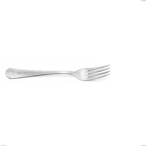 Hermitage Table Fork, Polished Stainless Steel 18.10 (AISI304), Thickness 2.5 mm, Length 205 mm