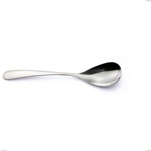 Hotel Serving Spoon, Stainless Steel 18.10 (AISI304), 2.5 mm Thickness, 260 mm Length, Polished Finish