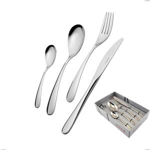 Hotel 16 Piece Cutlery Set in Showcase Packaging, Stainless Steel 18.10 (AISI304), 2.5 mm Thickness