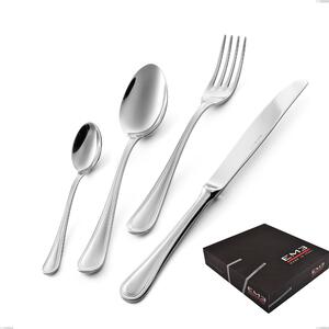 Impero 49-Piece Cutlery Set in Gift Box, STAINLESS STEEL 18.10 (AISI304), 2.5 MM Thickness