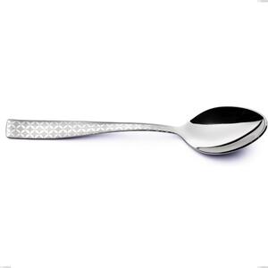 Infinity Monogran Coffee Spoon, 18/10 Stainless Steel (aisi 304) Laser Engraving, 2.5 mm Thickness, 138 mm Length
