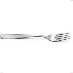 Infinity Seamless Table Fork, 18/10 Stainless Steel (aisi 304), Laser Engraving, 2.5 mm Thickness, 214 mm Length