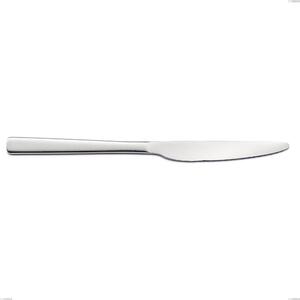 Infinity Sandblasted Table Knife, Sandblasted, Stainless Steel 18/10 (AISI 304), Laser Engraving, 2.5 mm Thickness, 242 mm Length