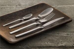 Joy Up 2.00 mm 18/10 Sandblasted Stainless Steel Cutlery Set 24 Pieces in Presentation Box, Affordable Knife, 18/10 Stainless Steel (AISI 304), 2.00 mm Thickness