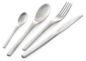 JOY Sandblasted 4-piece Cutlery Set in 18/10 Sandblasted Stainless Steel 2 mm Thickness