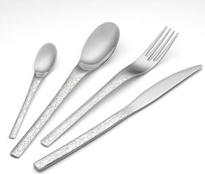 JOY TRIANGLE 24 Piece Cutlery Set in 18/10 Polished Stainless Steel 2 mm Thickness with Display Box