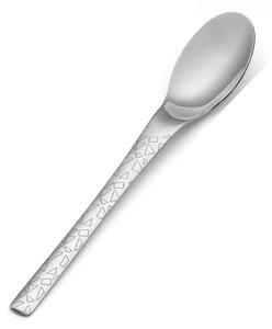 JOY TRIANGLE Table Spoon in 18.10 AISI304 Stainless Steel 2 mm, Length 217 mm, Steel Handle, Dishwasher Safe