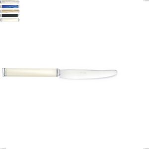 Kilim Table Knife, 18/10 AISI 304 Polished Stainless Steel with Pearlescent Acrylic Handle, Length 232 mm