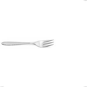 Kappa Sandblasted Dessert Fork, 18/10 (AISI304) Sandblasted Steel, 2.5 mm Thickness, Length 152 mm