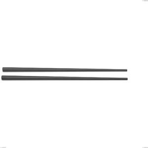 Kyoto Black Chopsticks Pair, Stainless Steel (Aisi 304) with Polished Steel PVD Treatment, Length 250 mm